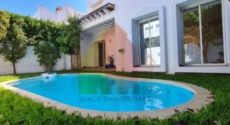 Villa 4 chambres piscine en résidence sécurisée