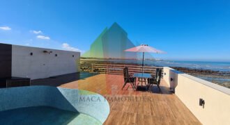 Villa 3 chambres front mer piscine