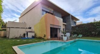 Villa haut standing 4 chambres meublée piscine en résidence
