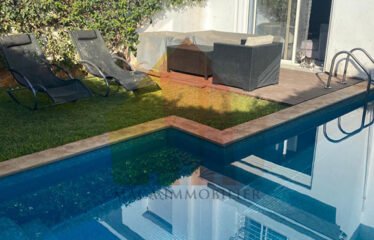 Villa 3 chambres piscine et grande terrasse en résidence sécurisée