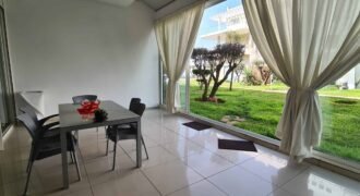Appartement jardin 2 chambres meublée