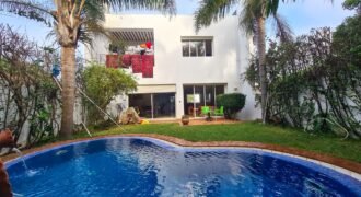 villa à la location dans une résidence sécurisée face à la mer