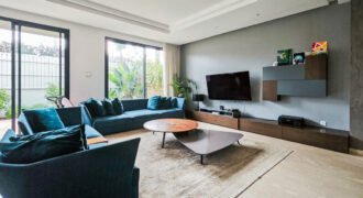 Villa moderne en résidence sécurisée