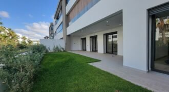 Appartement Neuf 3 Chambres en Rez-de-Jardin Privatif – Résidence Sécurisée