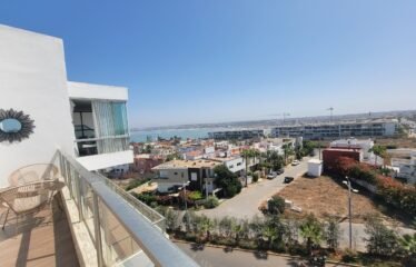 Appartement meublé avec vue mer imprenable à Dar Bouazza