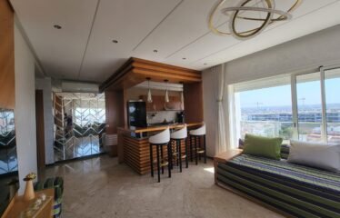 Appartement meublé avec vue mer imprenable à Dar Bouazza