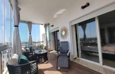 Appartement meublé avec vue mer imprenable à Dar Bouazza