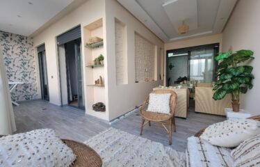 Magnifique appartement meublé en front de mer à Dar Bouazza