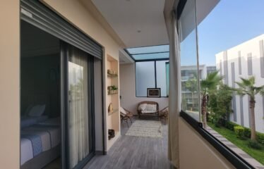 Magnifique appartement meublé en front de mer à Dar Bouazza
