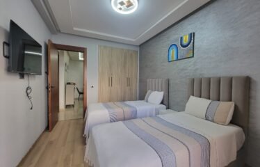Magnifique appartement meublé en front de mer à Dar Bouazza