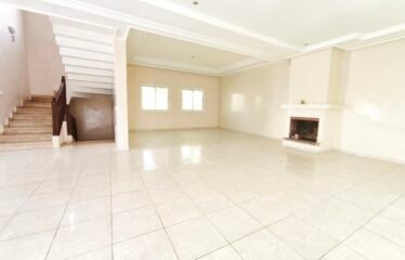 Villa familiale de standing à louer – Dar Bouazza – 4 chambres Jardin