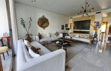 Appartement duplex en résidence vue mer