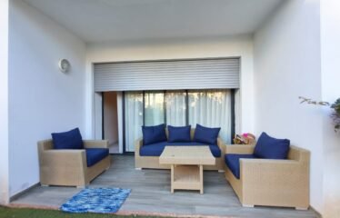 Appartement meublé 2 chambres en rez de jardin